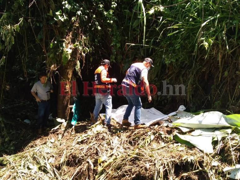 El doloroso rescate de familia que murió ahogada en San Francisco de Yojoa (Fotos)