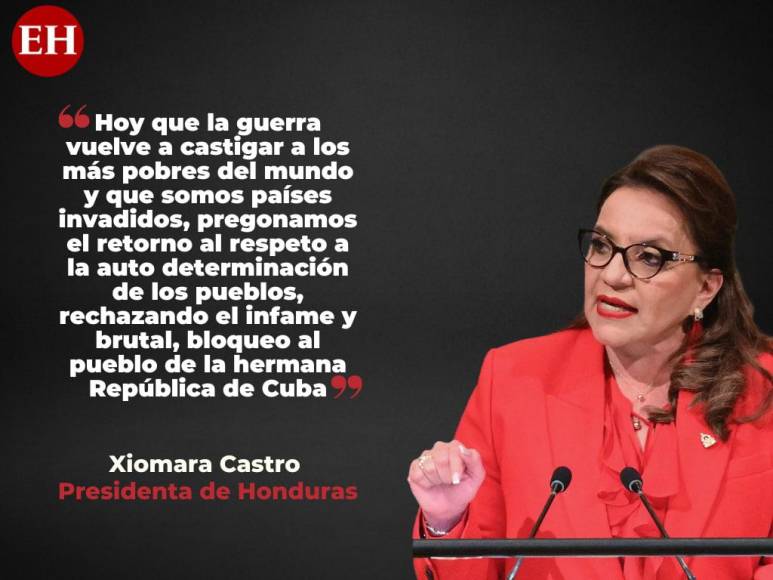 “Terminaremos con los monopolios y los oligopolios”: Las frases de Xiomara Castro en la Asamblea General de la ONU