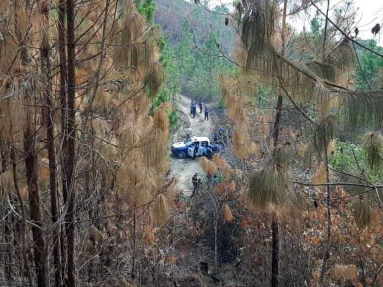 Fuerte despliegue policial, armas y terreno hostil: fotos del enfrentamiento que dejó cuatro muertos en Valle de Támara