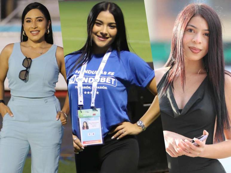 ¡Hermosas! Las bellas damas que engalanan la previa del Honduras vs Trinidad y Tobago