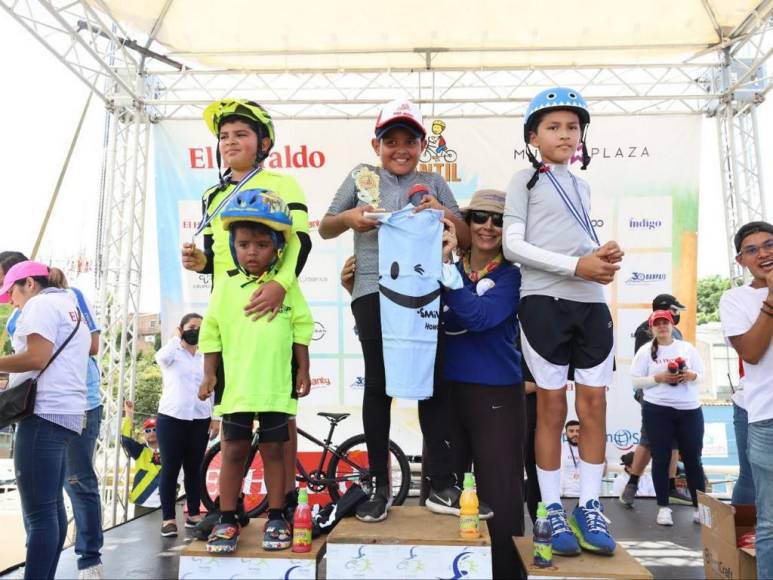 Los rostros de los pequeños campeones de la Vuelta Infantil 2022