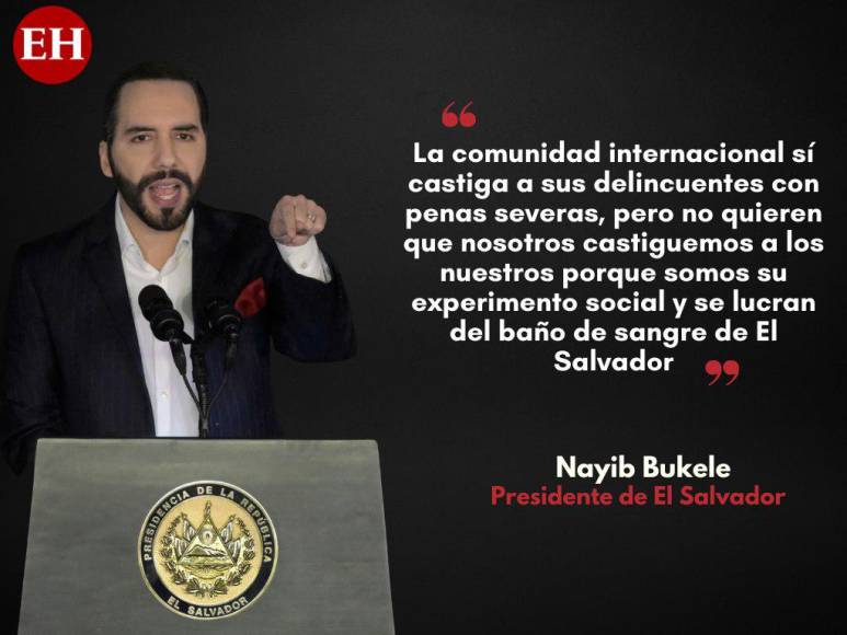 Las advertencias de Nayib Bukele a los pandilleros en El Salvador