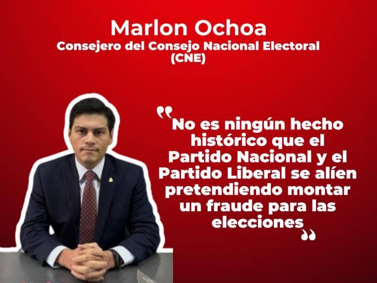 Frases de Marlon Ochoa al conocer que no presidirá el CNE en ningún proceso electoral