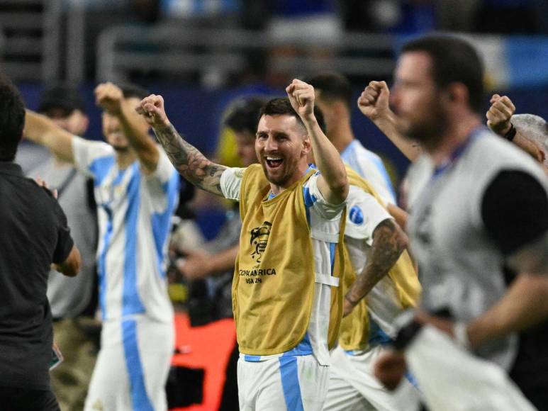 Abrazos y emotivas despedidas: el festejo de Argentina, bicampeón de Copa América