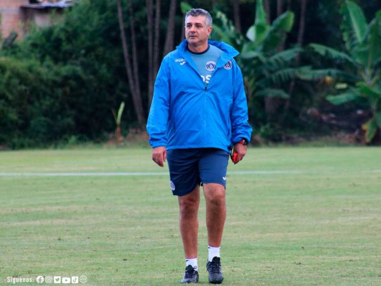 ¡De regreso al Nido! El primer entrenamiento de Diego Vázquez en Motagua