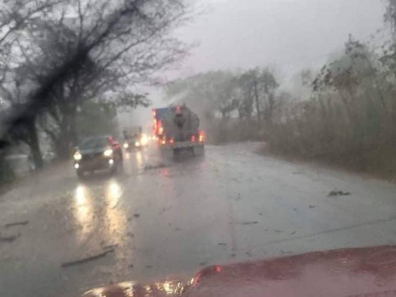 Fuertes daños luego de tormenta con granizo en Nueva Arcadia, Copán