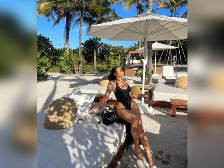 Shanee Mclaughlin, novia de Romell Quioto, deslumbra con fotos en la playa