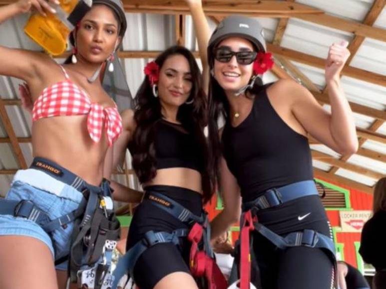 Miss Universo impactada en su visita a Roatán: “No quería salir de este hermoso lugar”