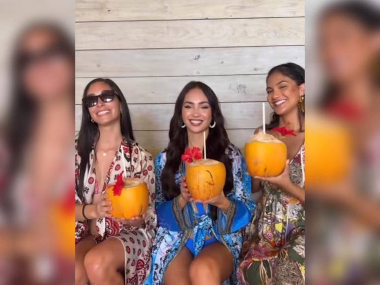 Miss Universo impactada en su visita a Roatán: “No quería salir de este hermoso lugar”