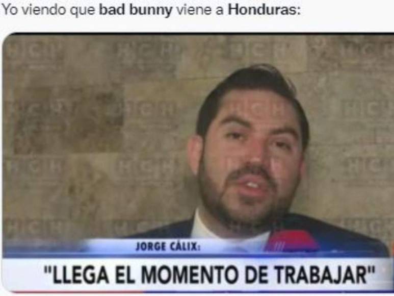 Los memes más divertidos que dejó el anuncio del concierto de Bad Bunny en Honduras