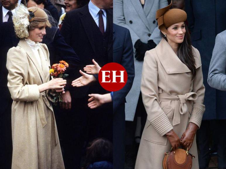 Momentos en los que Meghan Markle llevó looks que recordaron a la princesa Diana