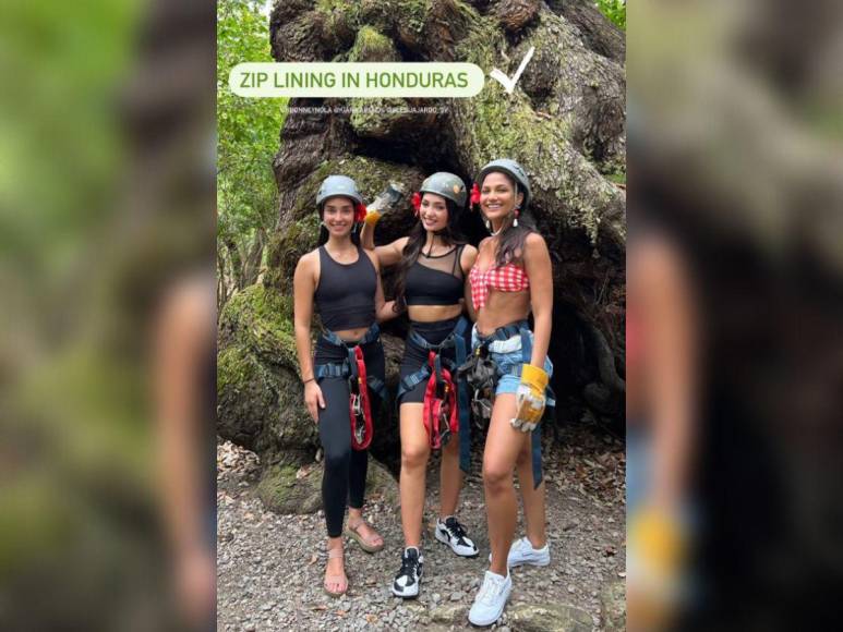 Miss Universo impactada en su visita a Roatán: “No quería salir de este hermoso lugar”