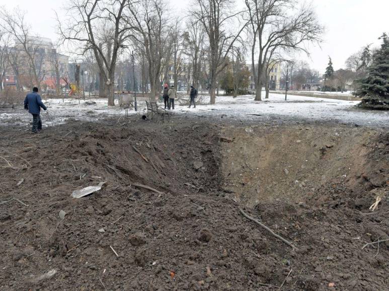 Las imágenes de la devastación en Járkov tras los bombardeos rusos