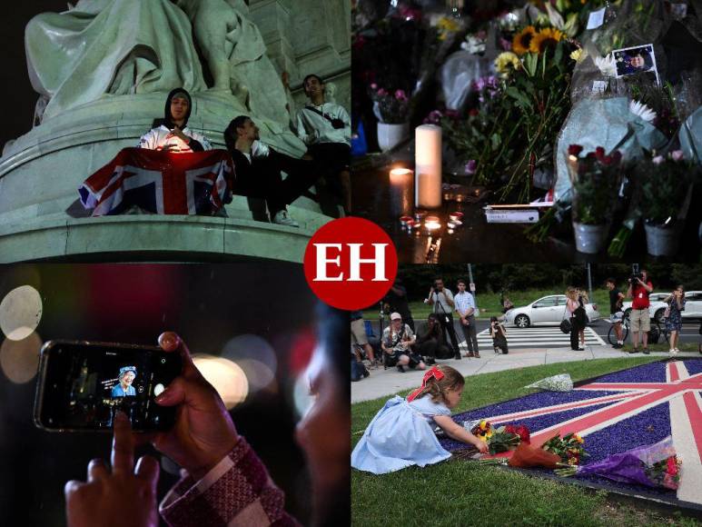 Lágrimas, silencio y el himno “God save the Queen” frente al palacio de Buckingham tras muerte de Isabel II