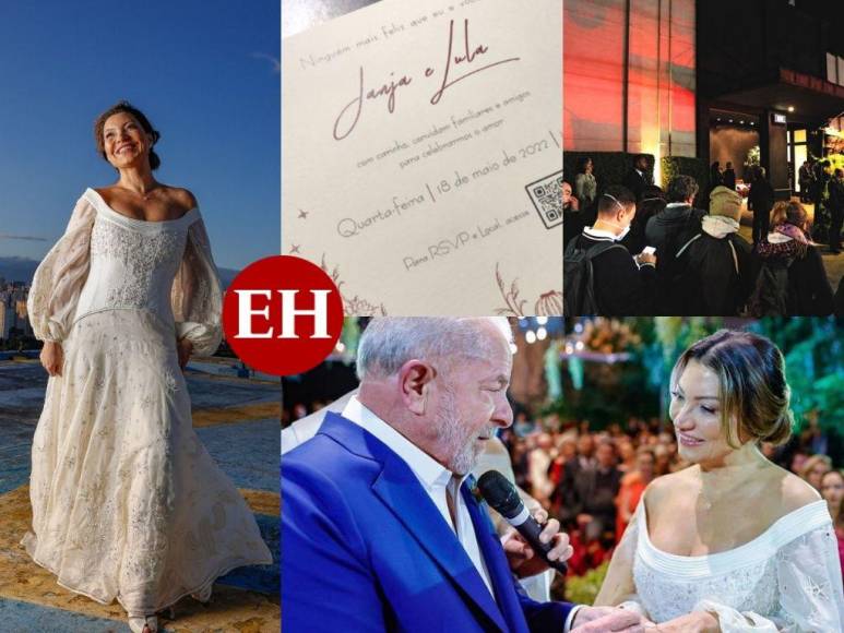 Ostentosa y extravagante: Los detalles de la boda de Lula Da Silva y Janja