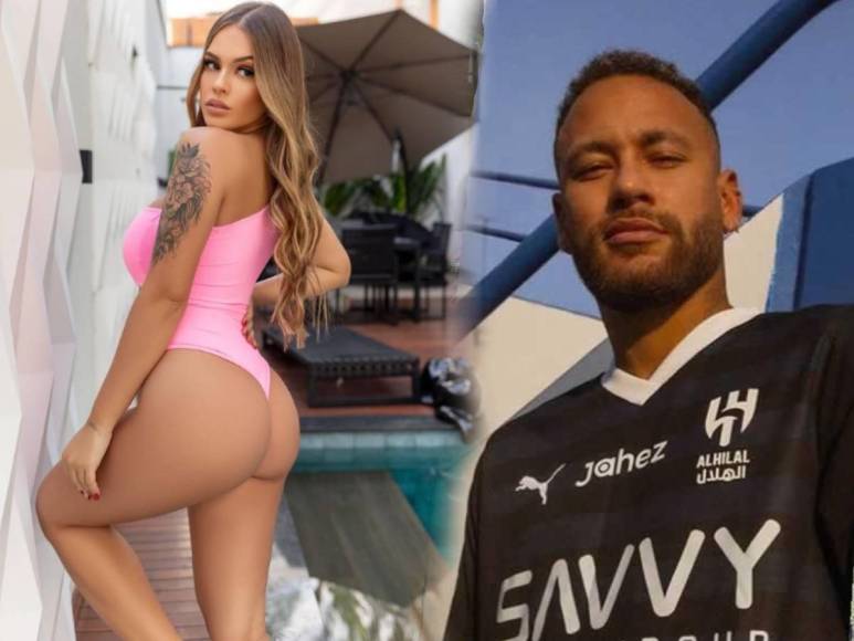 Aline Faria, modelo que provocó ruptura de Neymar con Bruna Biancardi