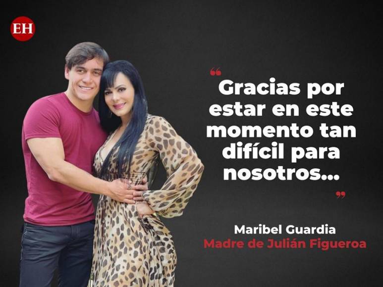 Maribel Guardia relata la dura despedida a su hijo Julián Figueroa