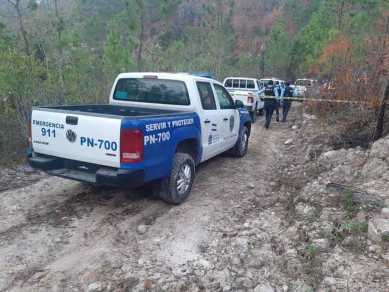 Fuerte despliegue policial, armas y terreno hostil: fotos del enfrentamiento que dejó cuatro muertos en Valle de Támara