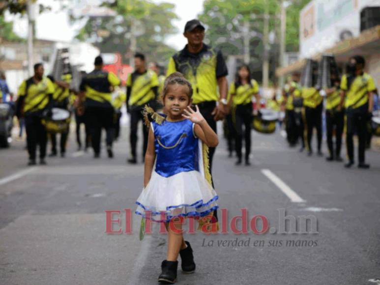 Fervor y algarabía en las fiestas de Independencia en la zona norte de Honduras (FOTOS)