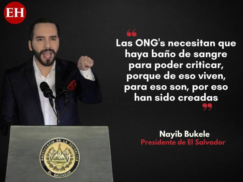 Las advertencias de Nayib Bukele a los pandilleros en El Salvador