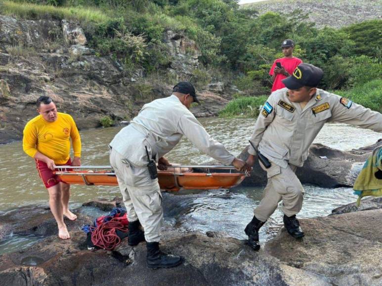 Paseo fatal y ardua búsqueda: joven murió ahogado en río Guacerique