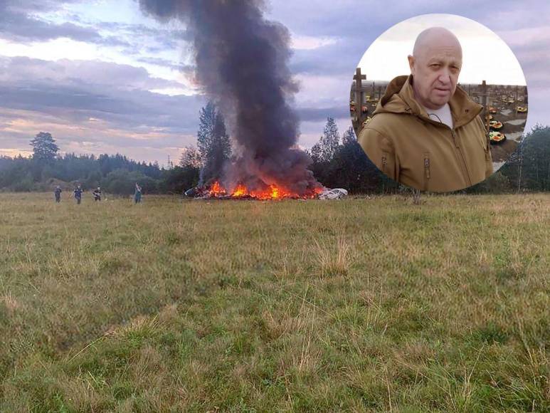 Yevgueni Prigozhin, jefe del grupo Wagner, iba en el avión que se estrelló en Moscú: esto es lo que se sabe del accidente