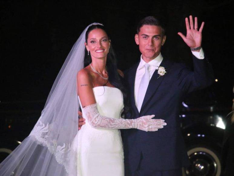 Paulo Dybala y Oriana Sabatini; primeras imágenes de la boda ¡Messi le quedó mal!