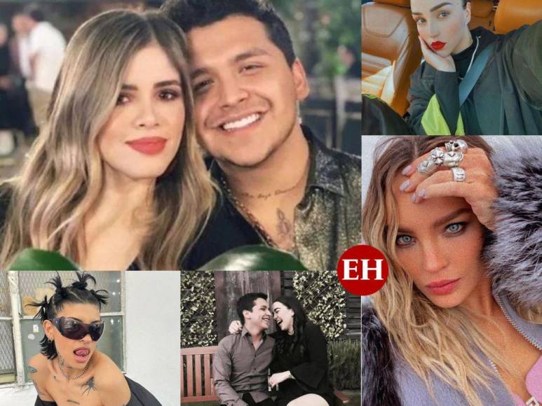 Modelos, cantantes e influencers: Ellas han sido las guapas novias de Christian Nodal