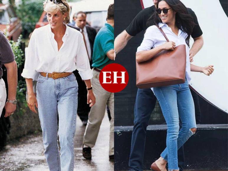 Momentos en los que Meghan Markle llevó looks que recordaron a la princesa Diana