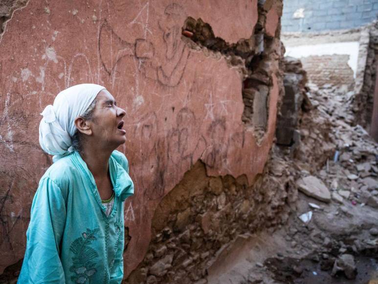 Las 20 imágenes más impactantes del terremoto en Marruecos