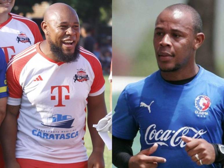 Antes y después de exjugadores que destacaron en el fútbol hondureño