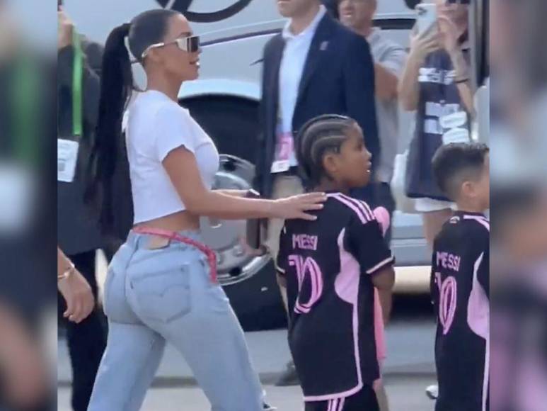 Lebron James y Kim Kardashian se roban el show en el debut de Messi con el Inter Miami