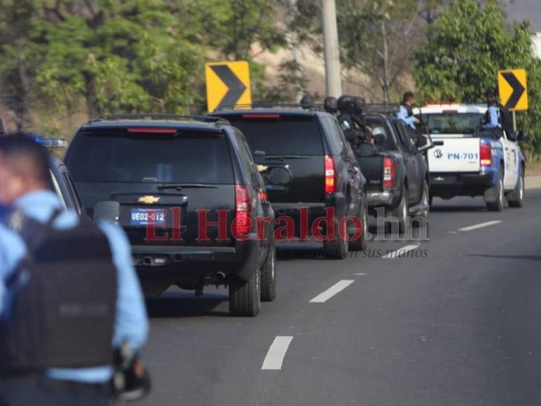 Así fue el simulacro de extradición de JOH de Los Cobras para entrega a la DEA