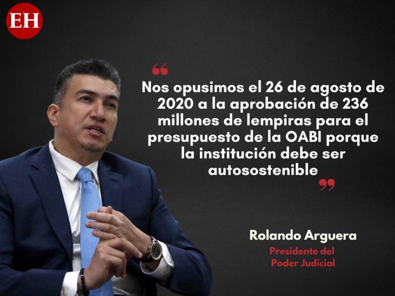 “Siempre tuvimos independencia”: Rolando Argueta niega influencia de JOH en la CSJ