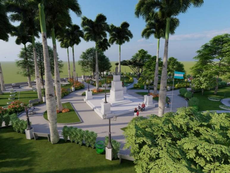 Foto: Así quedará el parque La Leona de la capital de Honduras