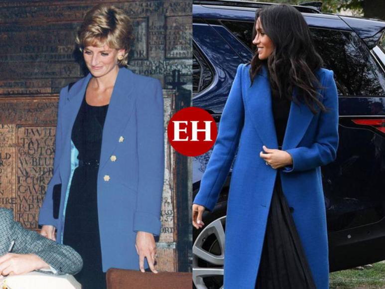 Momentos en los que Meghan Markle llevó looks que recordaron a la princesa Diana