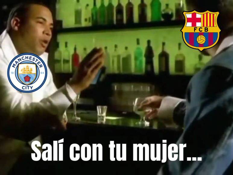 ¡No se olvidan del Barça! Divertidos memes destrozan al Madrid tras caer goleado ante el City