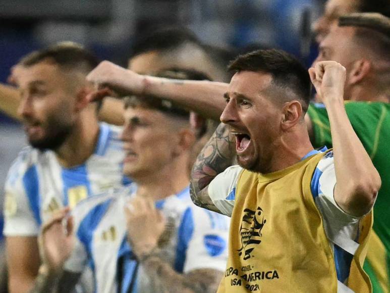 Abrazos y emotivas despedidas: el festejo de Argentina, bicampeón de Copa América