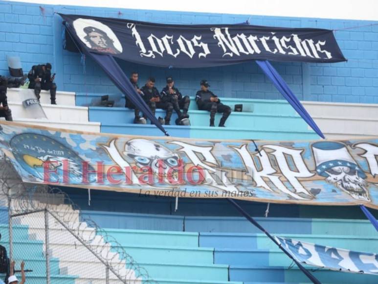 Belleza, seguridad y un estadio vacío en el clásico Motagua vs. Olimpia (FOTOS)