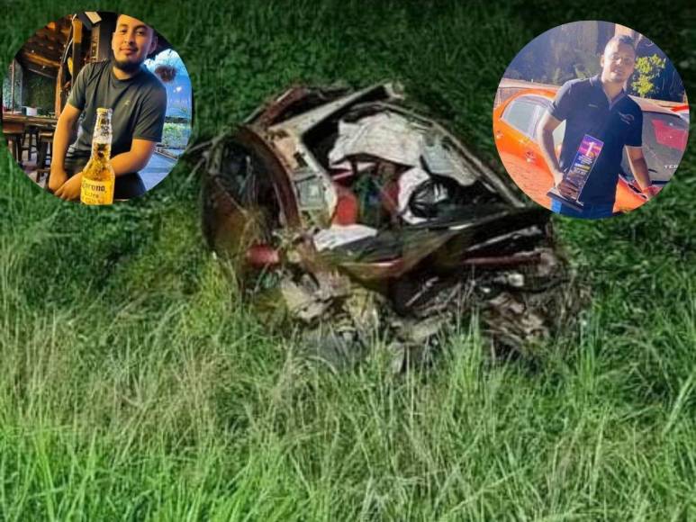 Carro quedó en chatarra: impactantes imágenes de accidente en Catacamas, Olancho