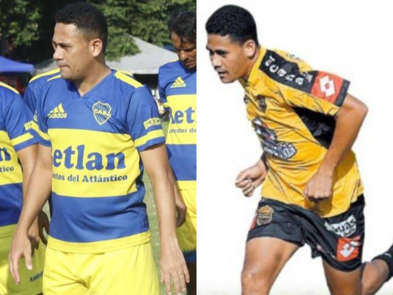 Antes y después de exjugadores que destacaron en el fútbol hondureño