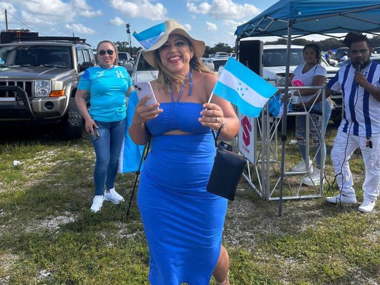 Fiesta catracha en Florida para el debut de Rueda en el Honduras vs Guatemala