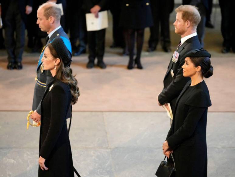 Harry, Megan, Kate y William son vistos de nuevo en la Abadía Westminster