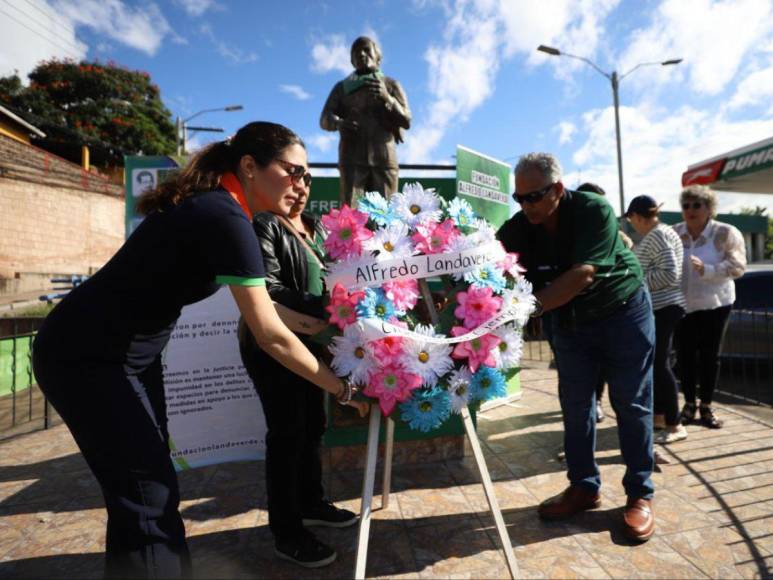 Conmemoran Día contra el Narcotráfico en memoria de Alfredo Landaverde