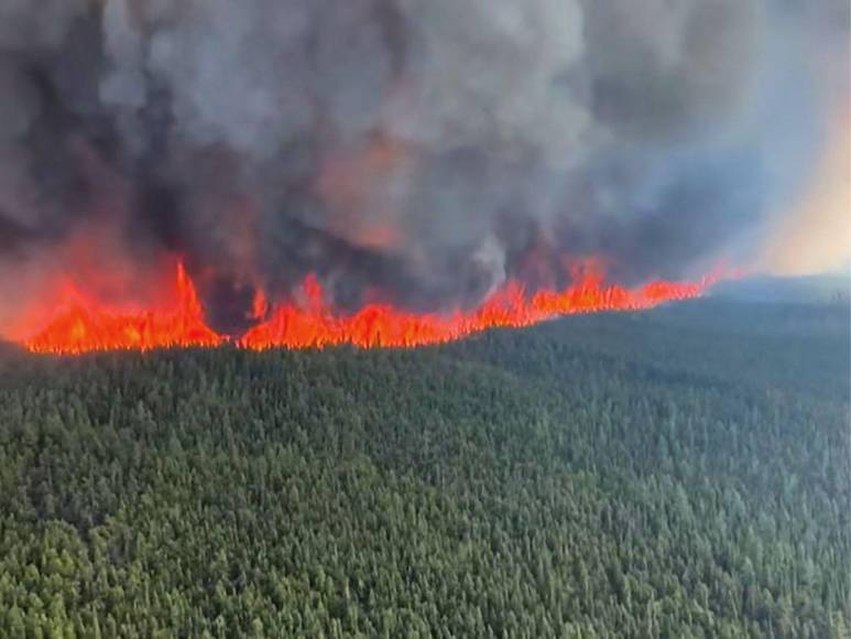 Humo de los incendios en Canadá ya llegó hasta Noruega (FOTOS)