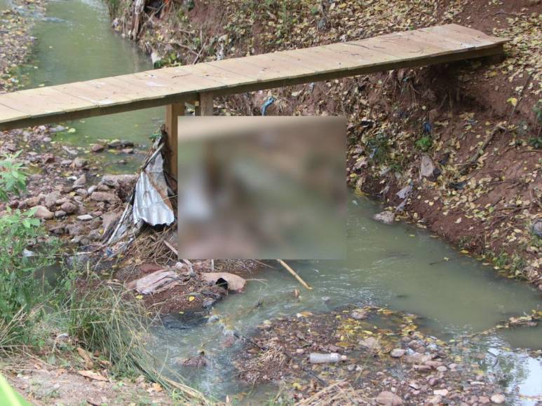 Putrefacto y en una quebrada encuentran cadáver en colonia Villa Olímpica en la capital