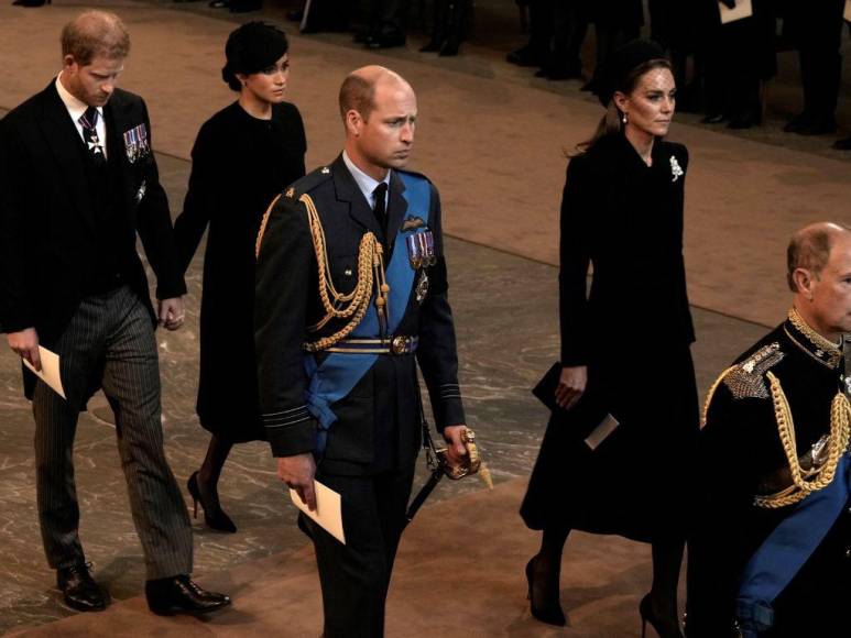 Harry, Megan, Kate y William son vistos de nuevo en la Abadía Westminster