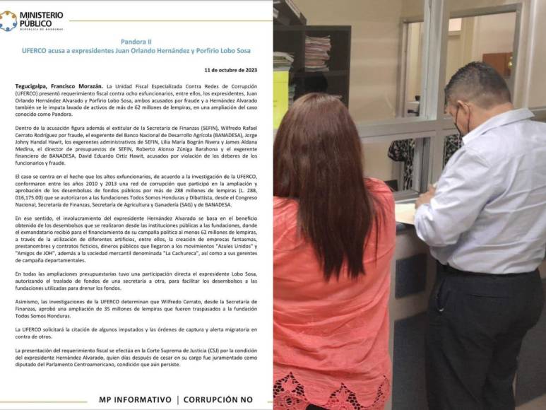 JOH recibió millones para campañas con ayuda de “Pepe”: hallazgos de caso “Pandora II”