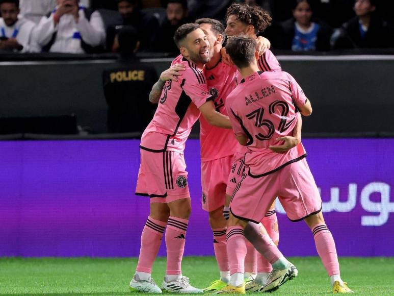 ¡Gol de David Ruiz! Así fue el abrazo con Messi en el Inter Miami vs Al Hilal