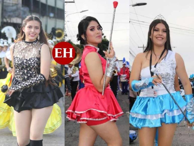 FOTOS: Hermosas palillonas resaltan en la capital desde tempranas horas